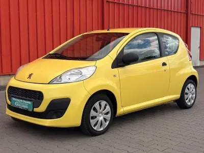 Gebraucht Peugeot 107 Access 68 PS (50 kW) 2012 Gelb Kleinwagen