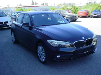 Usata BMW 116 Advantage 109 CV (80 kW) 2015 Nero Utilitaria