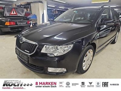 Gebraucht Skoda Superb GreenLine 105 PS (77 kW) 2012 Schwarz Kombi