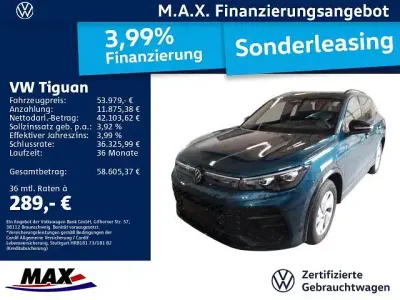 Brugt VW Tiguan R-line 272 HK (200 kW) 2025 Blå SUV