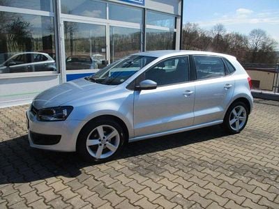 Gebraucht VW Polo Comfortline 86 PS (63 kW) 2010 Silber Kleinwagen