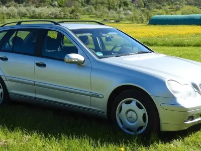 Brugt Mercedes C200 Classic 122 HK (89 kW) 2004 Sølv Sedan