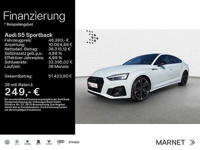 Second-hand Audi S5 Sportback Sport 341 CP (250 kW) 2023 Alb Hatchback