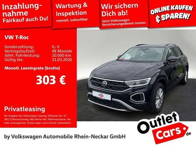 Gebraucht VW T-Roc 150 PS (110 kW) 2022 Deep black perleffekt SUV