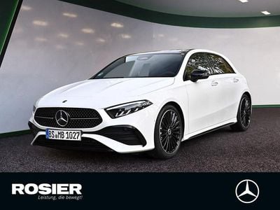 Weiss / polarweiß Gebraucht 2025 Mercedes A180 AMG line Limousine | 38.990 €
