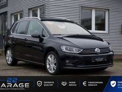Gebraucht VW Golf Sportsvan Highline 150 PS (110 kW) 2014 Schwarz Van / Kleinbus