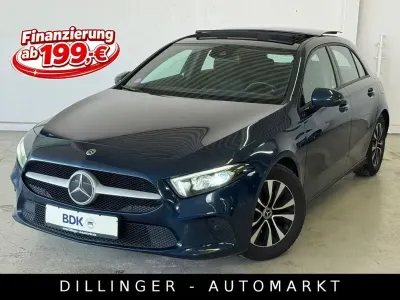 Brugt Mercedes A180 136 HK (100 kW) 2020 Blå Sedan