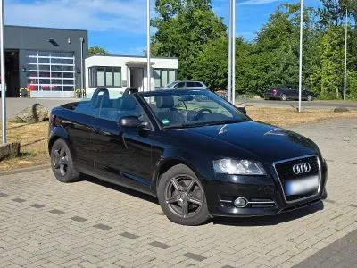 Gebraucht Audi A3 Cabriolet Sport 140 PS (102 kW) 2011 Schwarz Cabrio