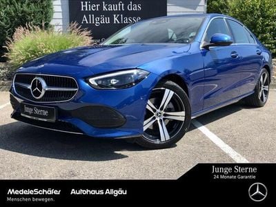 Lack spektralblau Gebraucht 2024 Mercedes C180 Avantgarde Limousine | 36.890 € (Fairer Preis)