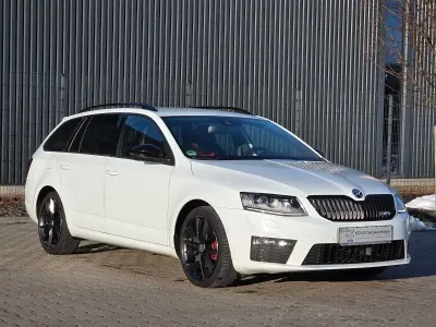 Brugt Skoda Octavia RS 184 HK (135 kW) 2017 Hvid Stationcar