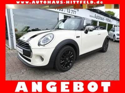 Begagnad Mini One Cabriolet 102 HK (75 kW) 2020 Vit Cab