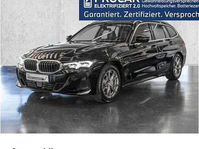 Gebraucht BMW 320e Sport Line 204 PS (150 kW) 2022 Schwarz Kombi