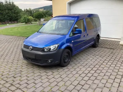 Gebraucht VW Caddy Maxi 102 PS (75 kW) 2011 Blau Van / Kleinbus