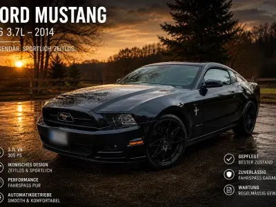 Gebraucht Ford Mustang 307 PS (225 kW) 2014 Schwarz Limousine