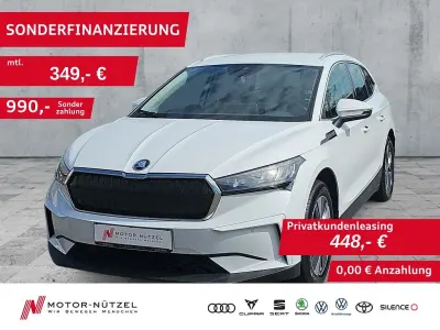 Gebraucht Skoda Enyaq iV Loft 150 kW (204 PS) 2021 Moonweiss metallic SUV