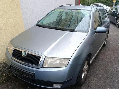 Gebraucht Skoda Fabia 75 PS (55 kW) 2003 Silber Kombi