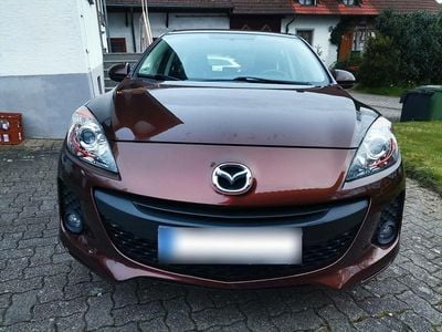 Usata Mazda 3 Sports-Line 150 CV (110 kW) 2012 Marrone Berlina