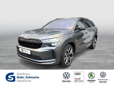 Grau Gebraucht 2025 Skoda Kodiaq SportLine SUV | 44.899 € (Etwas zu teuer)