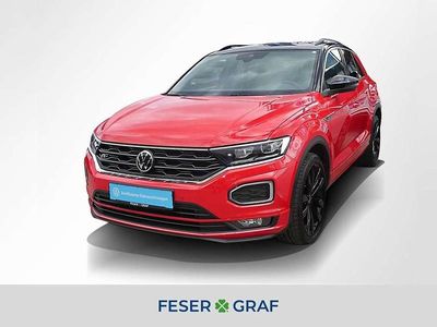 Gebraucht VW T-Roc R-line 150 PS (110 kW) 2022 Flashrot schwarz SUV