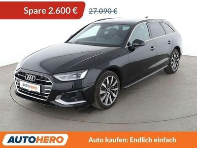 Mythosschwarz Gebraucht 2021 Audi A4 Advanced Kombi | 24.490 € (Superpreis)