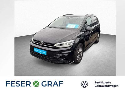 Grenadillschwarz metallic Gebraucht 2025 VW Touran R-line Van / Kleinbus | 33.990 € (Superpreis)