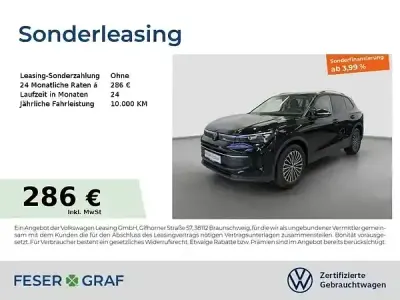 Gebraucht VW Tiguan Goal 150 PS (110 kW) 2025 Grenadillschwarz metallic SUV