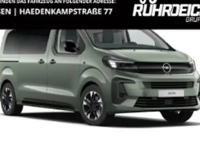 Neu Opel Zafira Life Edition 180 PS (132 kW) 2026 Grün Van / Kleinbus