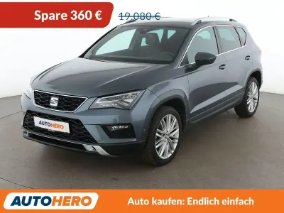 Gebraucht Seat Ateca XCELLENCE 150 PS (110 kW) 2018 Rodium grau SUV