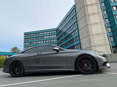 Usata Mercedes 500 AMG line 455 CV (334 kW) 2016 Grigio Coupé