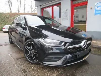 Używany Mercedes CLA220 AMG line 190 KM (139 kW) 2022 Czarny Sedan/Limuzyna