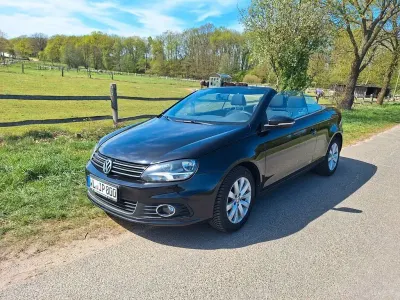 Brugt VW Eos 122 HK (89 kW) 2012 Sort Cabriolet