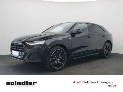 Gebraucht Audi Q8 S-Line 286 PS (210 kW) 2023 Mythosschwarz metallic SUV