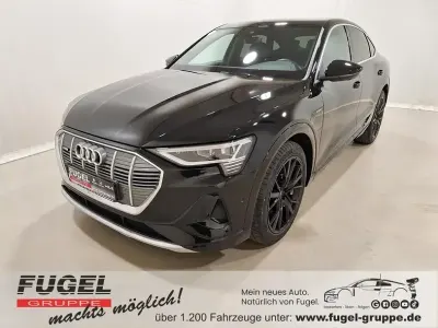 Gebraucht Audi e-tron Sportback S-Line 300 kW (408 PS) 2022 Mythosschwarz metallic SUV