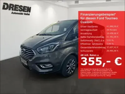 Gebraucht Ford Tourneo Custom Titanium X 170 PS (125 kW) 2023 Grau Van