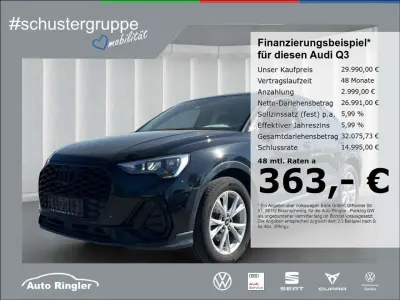 Gebraucht Audi Q3 Sportback S-Line 150 PS (110 kW) 2022 Schwarz SUV