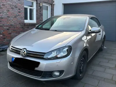 Gebraucht VW Golf Cabriolet LOUNGE 140 PS (102 kW) 2015 Silber Cabrio