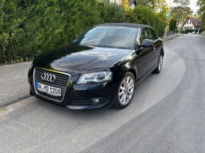 Gebraucht Audi A3 Cabriolet Ambition 105 PS (77 kW) 2010 Schwarz Cabrio