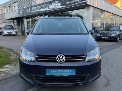 Gebraucht VW Sharan Comfortline 150 PS (110 kW) 2011 Blau Van / Kleinbus