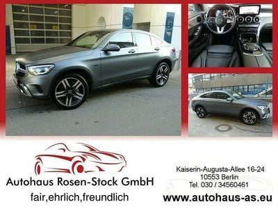 Gebraucht Mercedes GLC300e 211 PS (155 kW) 2020 Grau (designo selenitgrau magno) Coupé