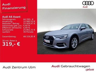 Usata Audi A6 Advanced Plus 204 CV (150 kW) 2025 Argento Station wagon