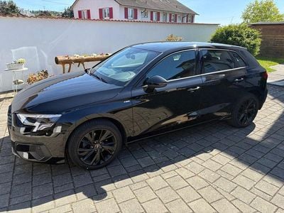Brugt Audi A3 S-Line 150 HK (110 kW) 2023 Sort Sedan
