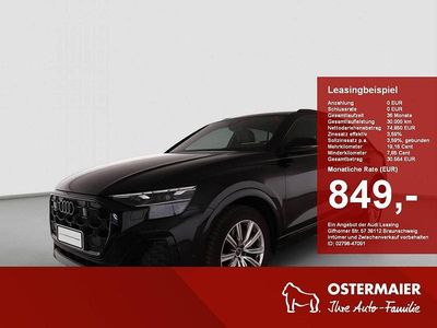 Mythosschwarz metallic Gebraucht 2025 Audi Q8 Ambiente SUV | 74.850 € (Superpreis)