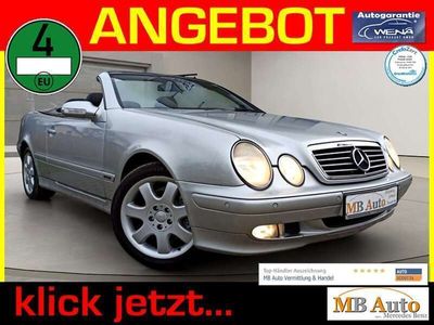 gebraucht Mercedes CLK200 200K Cabrio Avantgarde,Aut,Leder,S-Heft,2HD,PDC...