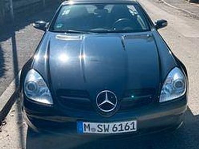 Gebraucht Mercedes SLK200 163 PS (119 kW) 2005 Schwarz Cabrio