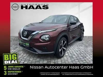 Gebraucht Nissan Juke 360º 114 PS (83 kW) 2021 Burgundy (metallic) SUV