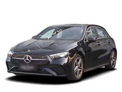 Schwarz Gebraucht 2023 Mercedes A200 AMG Limousine | 41.589 €