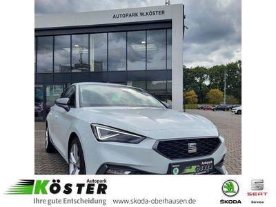 Gebraucht Seat Leon FR-Line 150 PS (110 kW) 2024 Nevada weiss Limousine