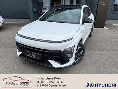 Gebraucht Hyundai Kona N Line 199 PS (146 kW) 2024 Weiß SUV