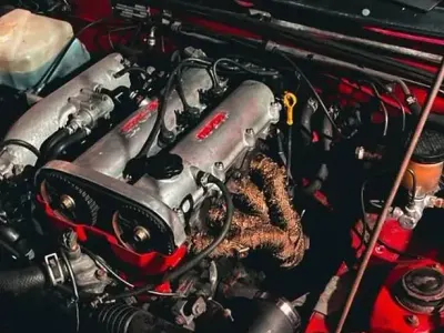 Brugt Mazda MX5 117 HK (86 kW) 1992 Rød Cabriolet