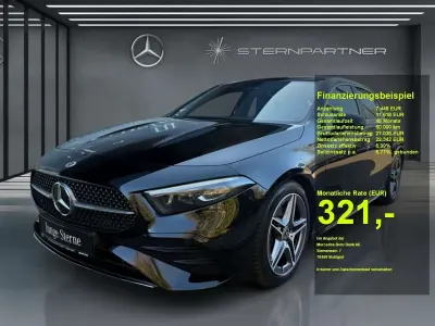 Brugt Mercedes A200 AMG 150 HK (110 kW) 2024 Sort Sedan